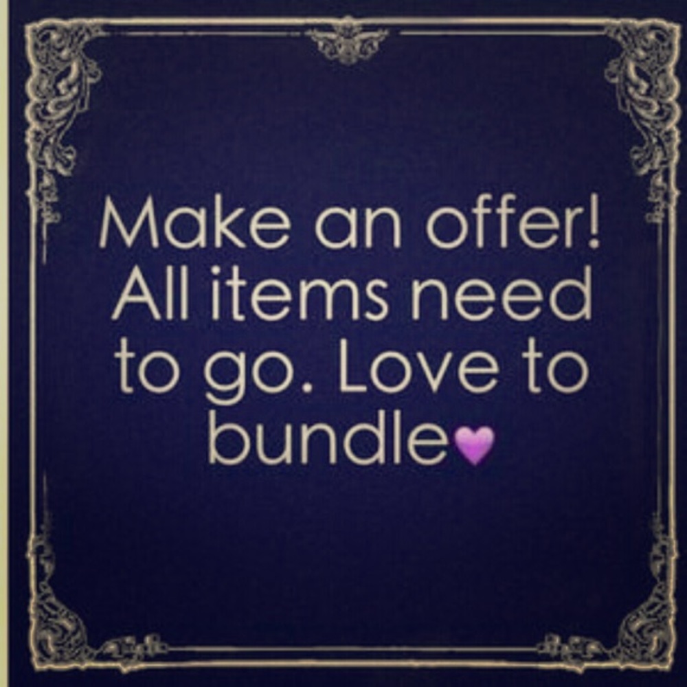 Offers encouraged!